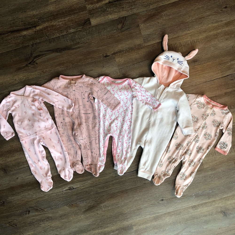 Various Footies & Romper
